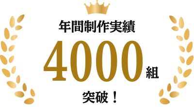 年間制作本数の実績