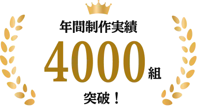 年間制作本数の実績